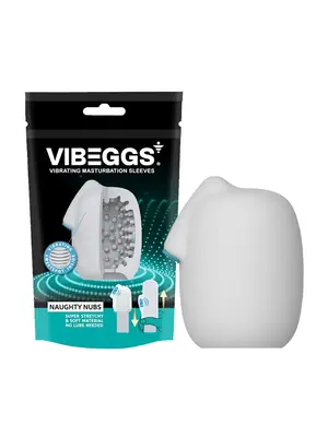 Masturbační vajíčka - VIBEGGS Naughty Nubs vibračný masturbátor - rmb11454