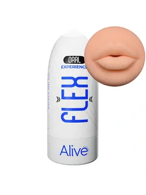 Vagíny - nevibračné - Alive masturbátor FLEX - ústa - cx30734