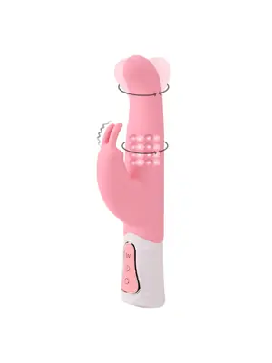 Rotačné a rabbit vibrátory - BASIC X Hank rabbit vibrátor - BSC00490