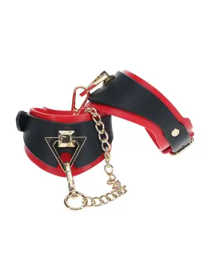 Putá a bondage - OUCH! Milan Collection putá na ruky - shmOU963BLKRD