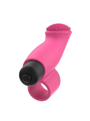 Návleky na prst a prstové vibrátory - OhMama vibrátor na prst - ružový - D-226681