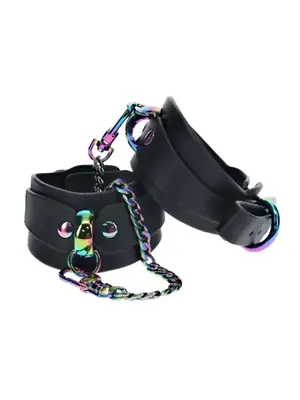Putá a bondage - Ouch! Venice Collection putá na ruky - shmOU954BLK