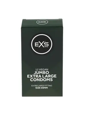 Extra veľké kondómy - EXS Jumbo kondómy 12 ks - shm12EXSJUMBO