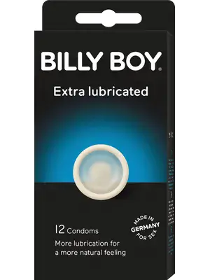 Kondómy s extra lubrikáciou - Billy Boy Extra lubricated kondómy 12 ks - srSOPO-BB03-12