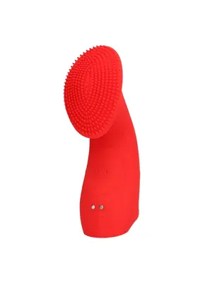 Návleky na prst a prstové vibrátory - Loveline vibrátor na prst - červený - LOVE117RED