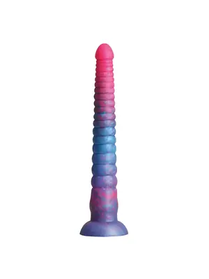 Dildá a vibrátory XXL - Colours Stacked dildo 30,5 cm - ružová/modrá - v281413
