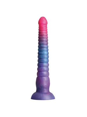 Klasické dildá - Colours Stacked dildo 23 cm - ružová/modrá - v281411