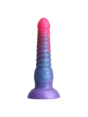 Klasické dildá - Colours Stacked dildo 16 cm - ružová/modrá - v281409