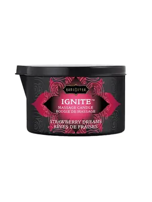 Masážne sviečky - KamaSutra Masážna sviečka Strawberry Dreams 170 g - rmb89317