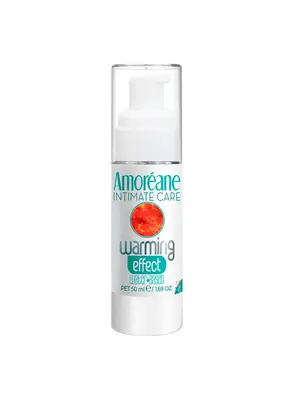 Chladivé a hřejivé lubrikační gely - Amoréane Lubrikační gel s hřejivým efektem 50 ml - cx60176