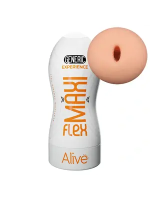 Nevibračné masturbátory - Alive masturbátor Maxi FLEX - generic - cx30737