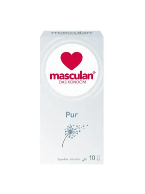 Ultra jemné a tenké kondómy - Masculan Pur kondómy 10 ks - sr100000017524