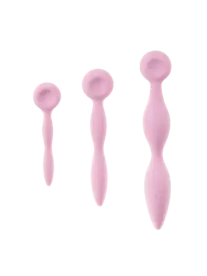 Vaginálne dilatátory - Femintimate Intimrelax Set dilatátorov pre trénovanie svalov pri vaginizme 3 ks - cxPA20371