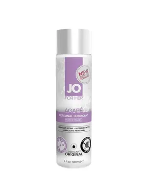 Lubrikačné gély na vodnej báze - JO for Her Agapé Original Lubrikačný gél 120 ml - E26868