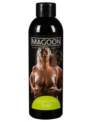 Masážne oleje - Magoon Erotic Masážny olej Španielske mušky 200 ml - 6271940000