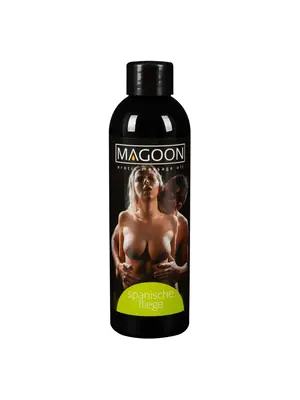 Masážne oleje - Magoon Erotic Masážny olej Španielske mušky 200 ml - 6271940000
