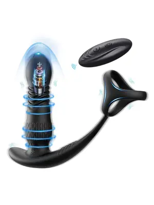 Vibračné análne kolíky - BASIC X Ronie vibračný análny kolík na diaľkové ovládanie - BSC00508