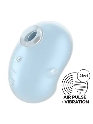 Satisfyer Cutie Ghost tlakový stimulátor klitorisu - modrý - sat4067759