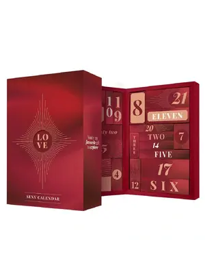 Erotické adventné kalendáre - Adventný kalendár Pleasure box sexy calendar 2025 pre páry - dc22255