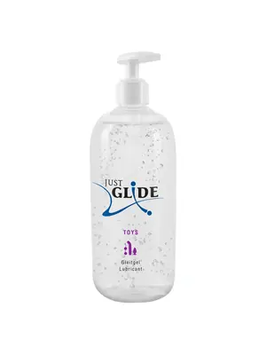 Lubrikačné gély na vodnej báze - Just Glide Toy lubrikačný gel 500 ml - 6299790000