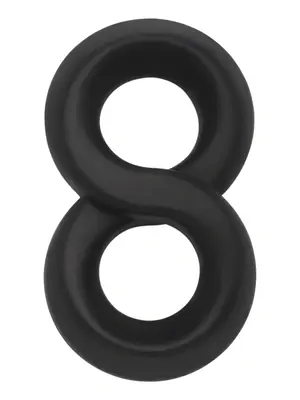 Erekčné krúžky nevibračné - Bangers Double erekčný krúžok čierny - s17044