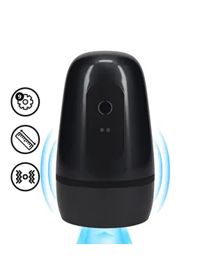 Nevibračné masturbátory - Pumped Pulsar Vibračný masturbátor s podtlakovou stimuláciou - shmPMP068GUN