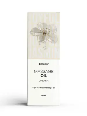 Masážne oleje - Satisfyer masážní olej Jasmin 250 ml - sat4083124
