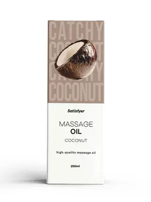 Masážne oleje - Satisfyer masážní olej Coconut 250 ml - sat4083100