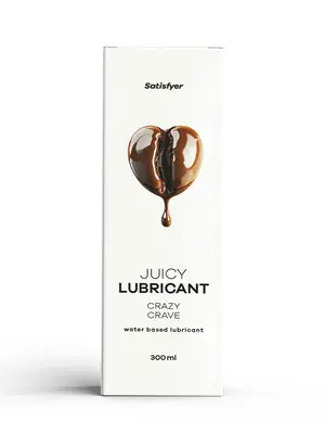 Lubrikačné gély s príchuťou alebo vôňou - Satisfyer Juicy lubrikační gel Crazy Crave 300 ml - sat4082936