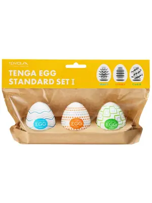 Masturbační vajíčka - TENGA Egg masturbátory Standard set 1 - 50070200000