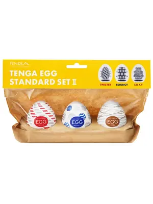 Masturbační vajíčka - TENGA Egg masturbátory Standard set 2 - 50070380000