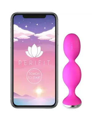 Kegelove guľôčky a vaginálny činky - Perifit  App controle pelvic floor trainer Pink - ec5470598new