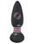 Black Velvets rotační anální kolík černý