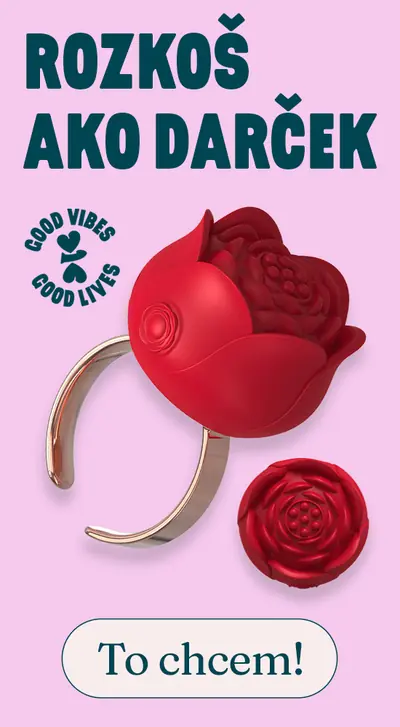 AKČNÍ - CAT - Vibrátor "růže" na prst jako dárek