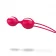 Venušine guličky - Fun Factory Smartballs Duo Venušine guličky 88 g - červené - ff34135