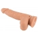 Realistické vibrátory - RealistiXXX rotačné a vibrujúce dildo Real Torero 21 cm - 5938340000