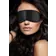Masky, kukly a pásky cez oči - Ouch! Soft Maska na oči - čierna - shmOU027BLK