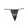 Erotické podväzky - Wanita Chantal podväzkový pás a tangá nohavičky čierne - wanP5123-1-S - S