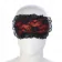 Masky, kukly a pásky cez oči - BASIC X čipkovaná maska na oči červená - BSC00159red