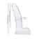 Análne dildá - Ding Dong dildo gélové transparentné - CH010clear