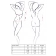 Erotické body a korzety - Erotic Line KATRISS korzet - 5908305928591 - S/M