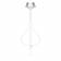 Erotické šperky - Bijoux Indiscrets Náhrdelník - obojok s retiazkami - strieborný - bb0199