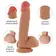 Dildá s prísavkou - BASIC X Christian realistické dildo s prísavkou telové - BSC00218
