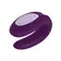 Párové vibrátory - Satisfyer Double Joy párový vibrátor fialový - sat4002408