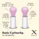 Vákuové pumpy pre ženy - BASIC X prísavky na bradavky 2 ks ružové - BSC00227