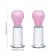 Vákuové pumpy pre ženy - BASIC X prísavky na bradavky 2 ks ružové - BSC00227