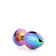 Análne šperky - Gleaming Love análny kolík Multicolor dúhový kamienok L - dc21783