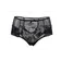 Erotické nohavičky - Wanita Lena nohavičky s vysokým pásom čierne - wanP5152-1P-XL - XL