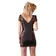Erotické šaty - Cottelli Party Dress minišaty s čipkou čierne - 27136401041 - L