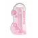Dildá s prísavkou - Realrock gélové dildo s prísavkou 19 cm ružové - shmREA092PNK